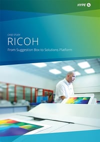 cover page of Ricoh's case-study